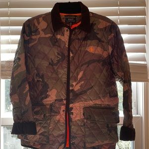 Kids Polo Army Fatigue Jacket